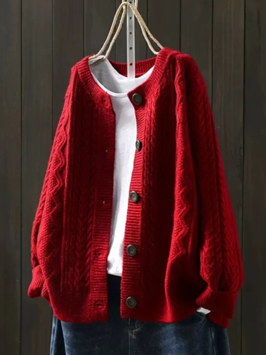 Haven – Lorenza cable cardigan