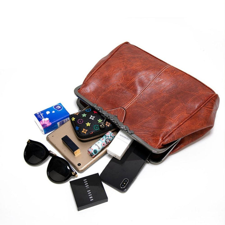 Terra – Vintage kiss-lock handbag