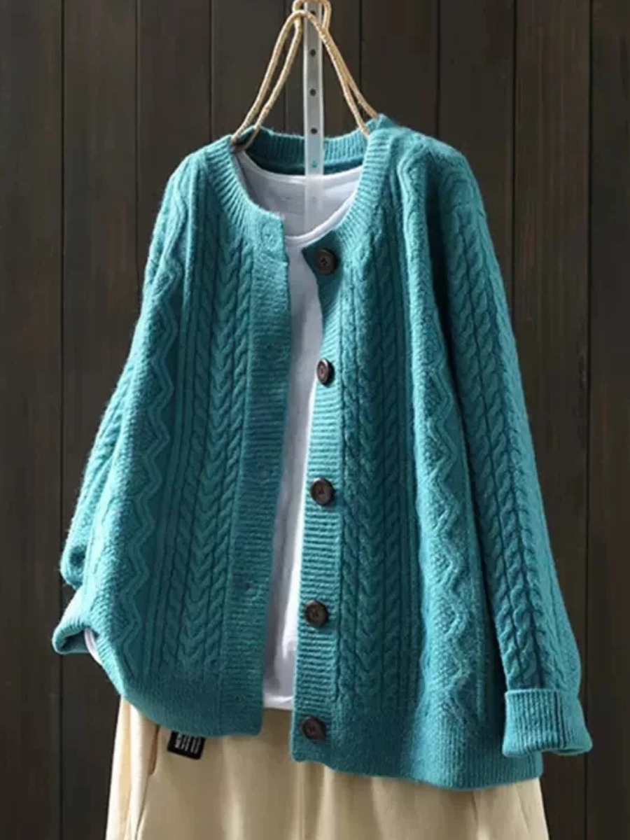 Haven – Lorenza cable cardigan
