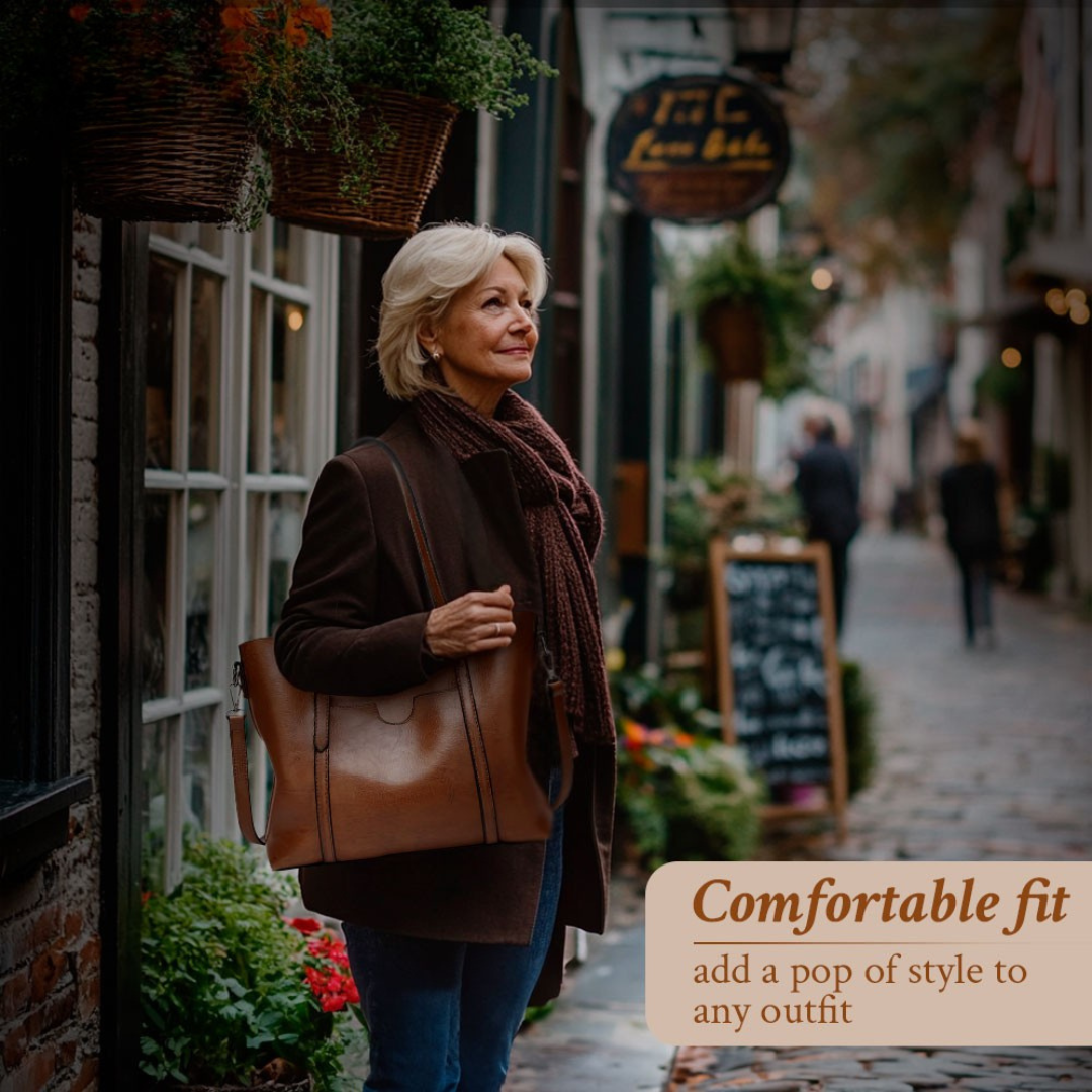 Terra – Vintage shoulder handbag Nicole