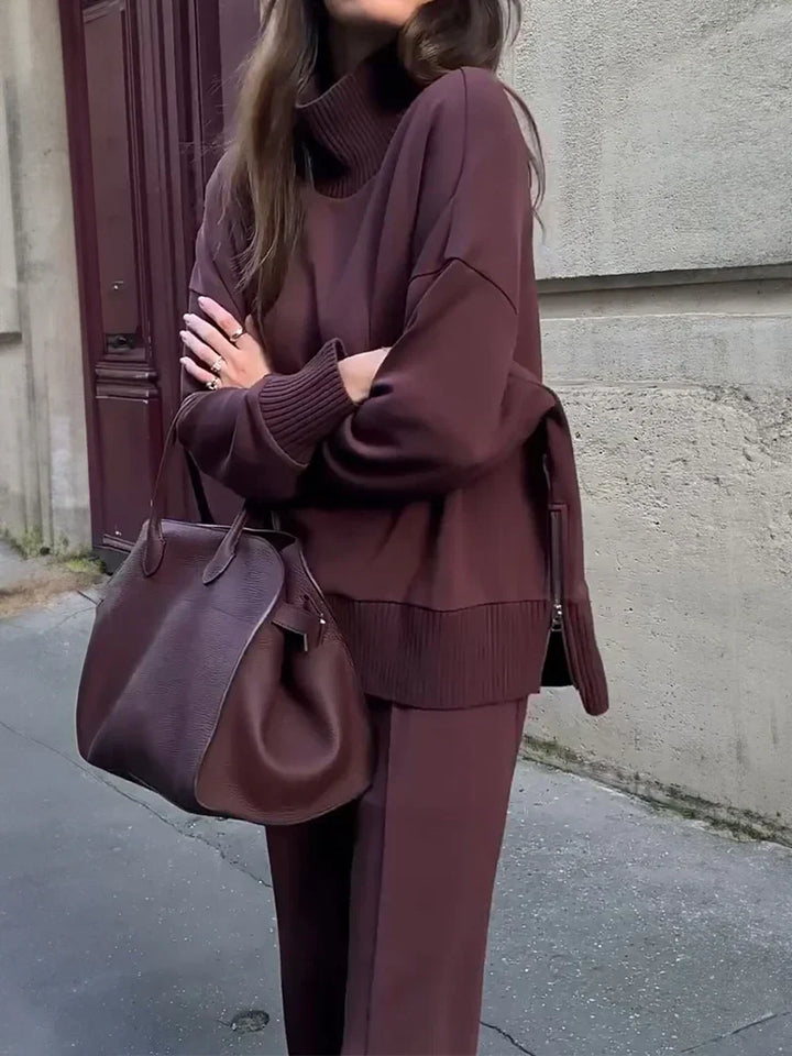 Celine | Relaxed Fit Sweatshirt Pants Set