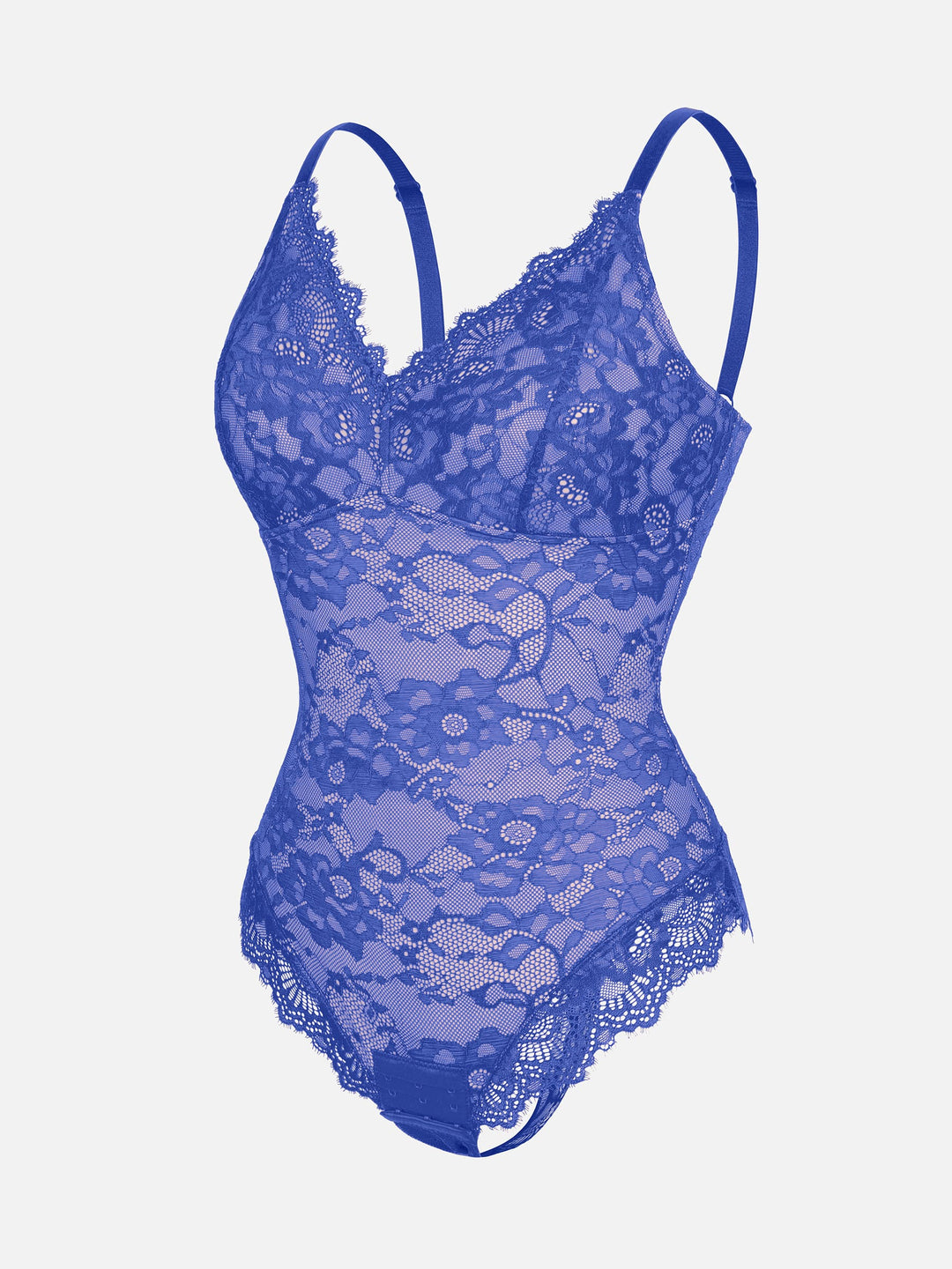 Body Essence – Lace v neck full bodysuit