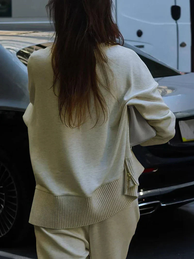 Celine | Relaxed Fit Sweatshirt Pants Set