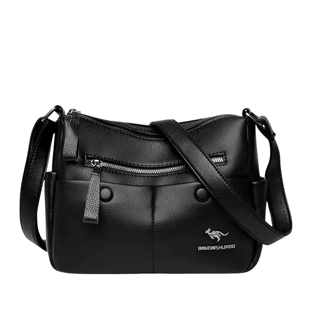 Terra – Classic everyday bag Riley with front zippers