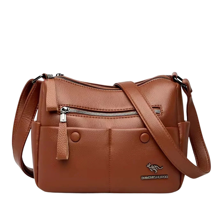 Terra – Classic everyday bag Riley with front zippers