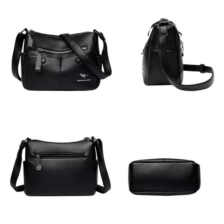 Terra – Classic everyday bag Riley with front zippers