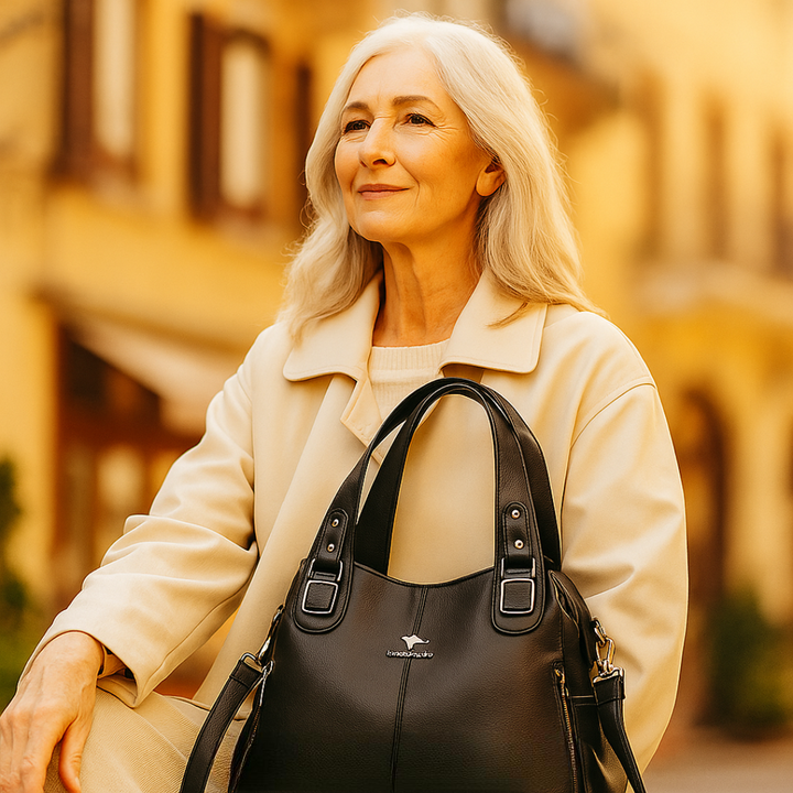 Terra – Classic double handle tote shoulder bag Isla