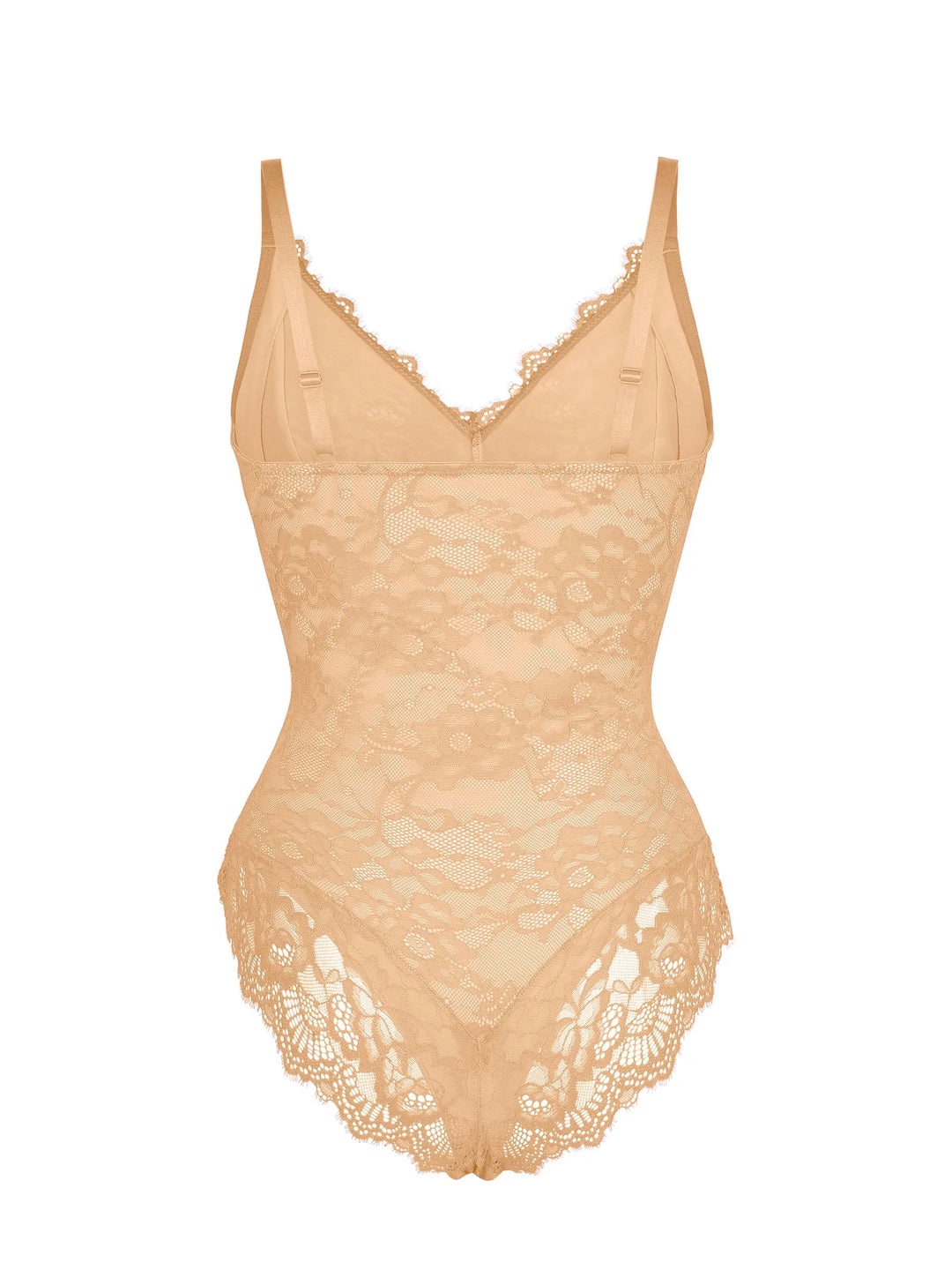 Body Essence – Lace v neck full bodysuit