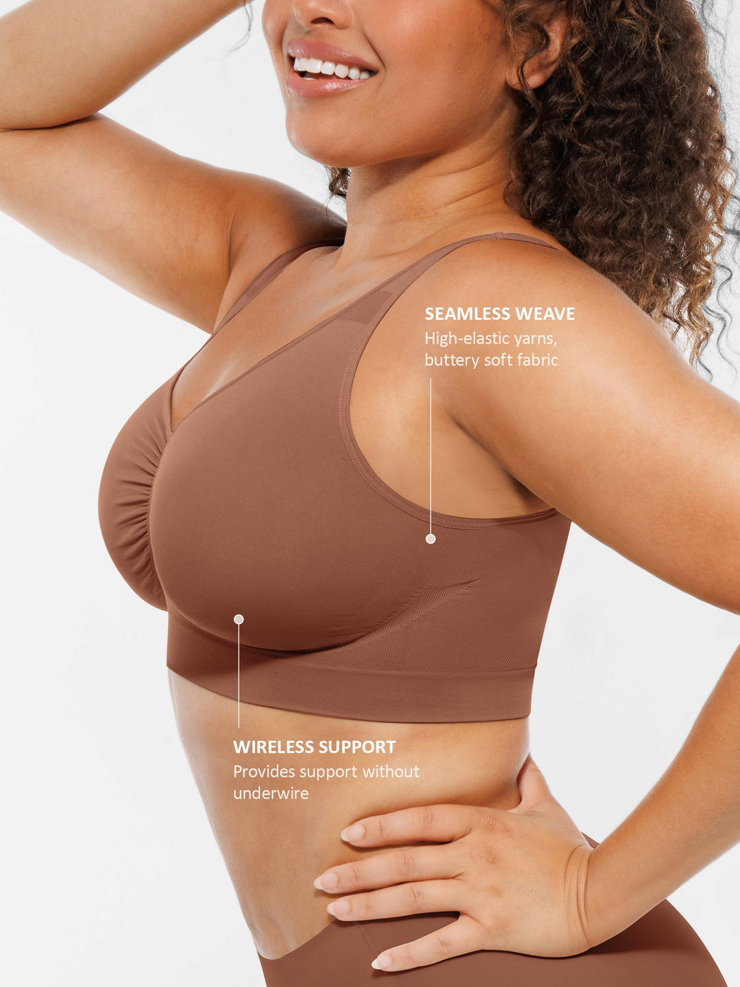 Body Essence – Seamless no underwire full coverage bra