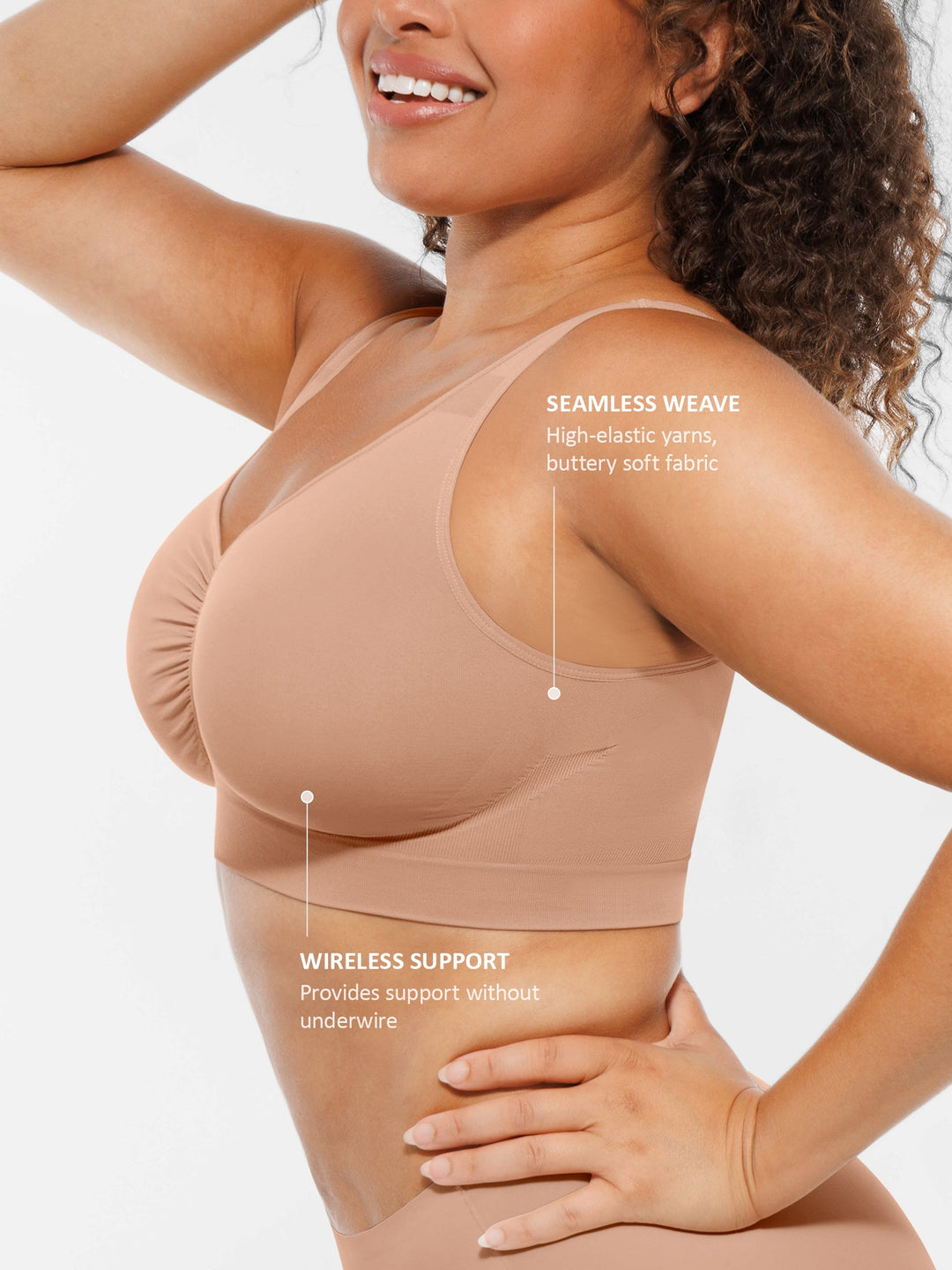 Body Essence – Seamless no underwire full coverage bra