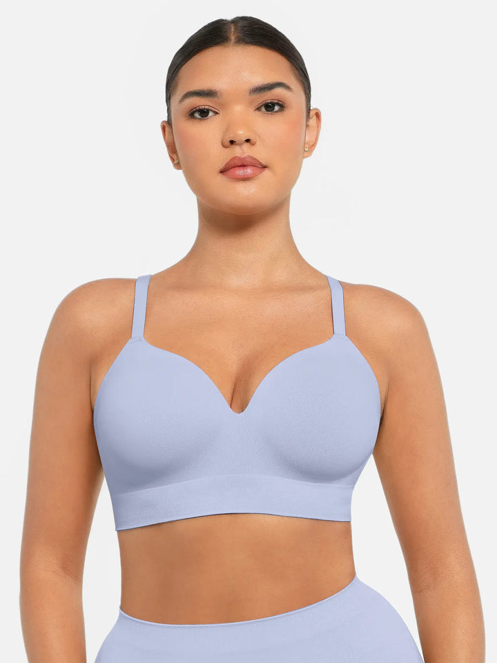 Body Essence – Wireless push-up seamless comfort full coverage bra