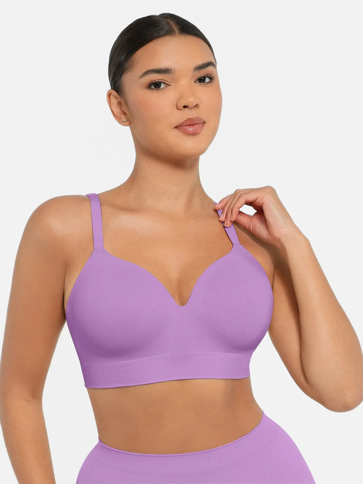 Body Essence – Wireless push-up seamless comfort full coverage bra