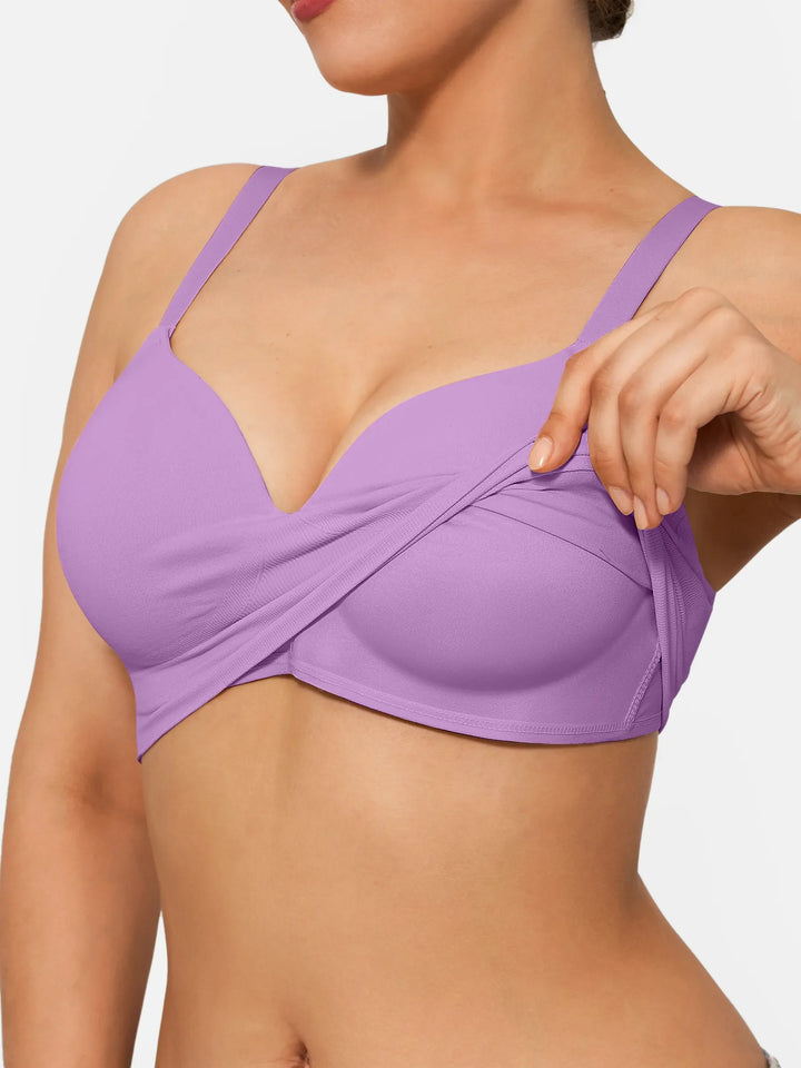 Body Essence – Wireless push-up seamless comfort full coverage bra