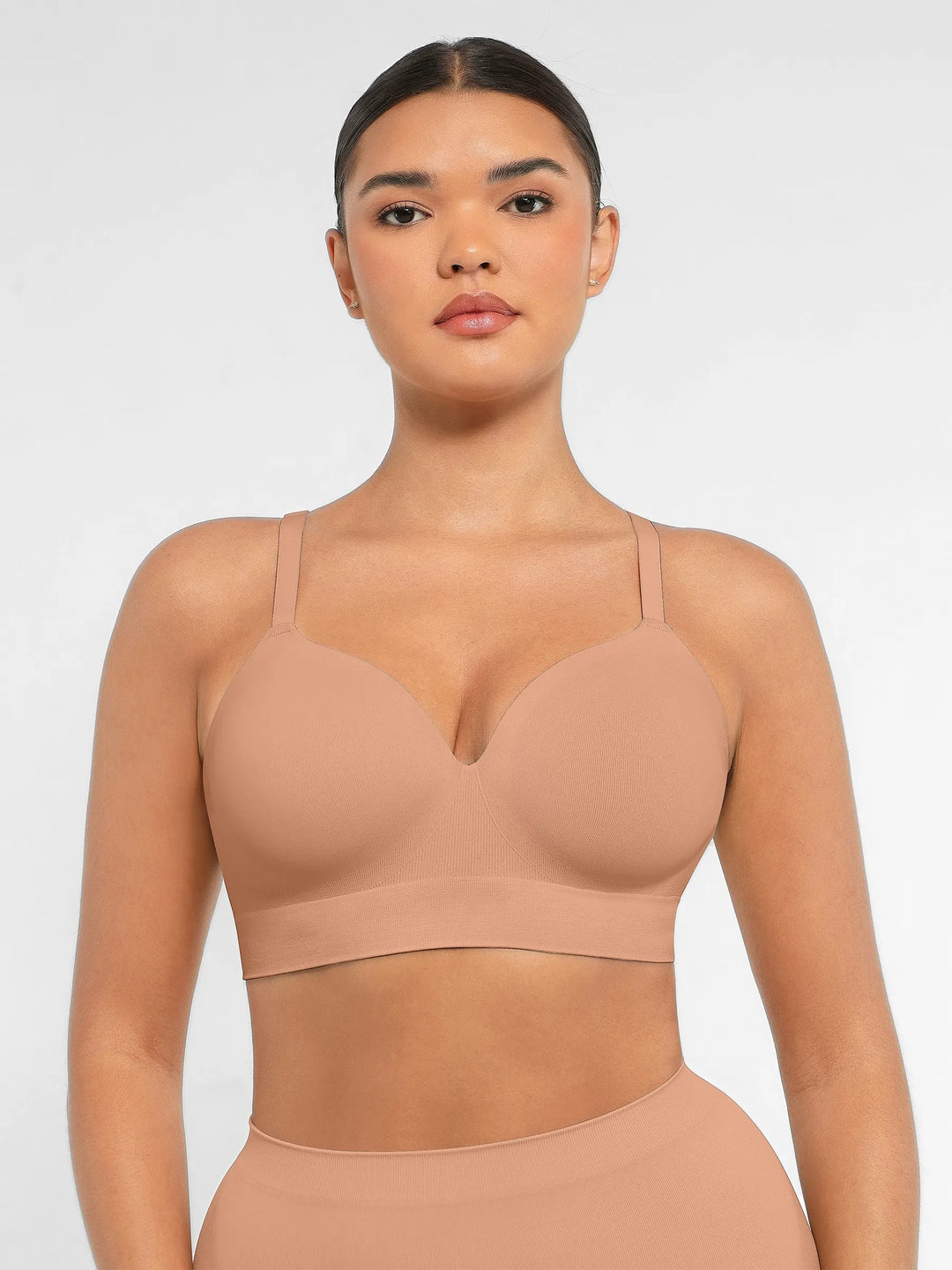 Body Essence – Wireless push-up seamless comfort full coverage bra