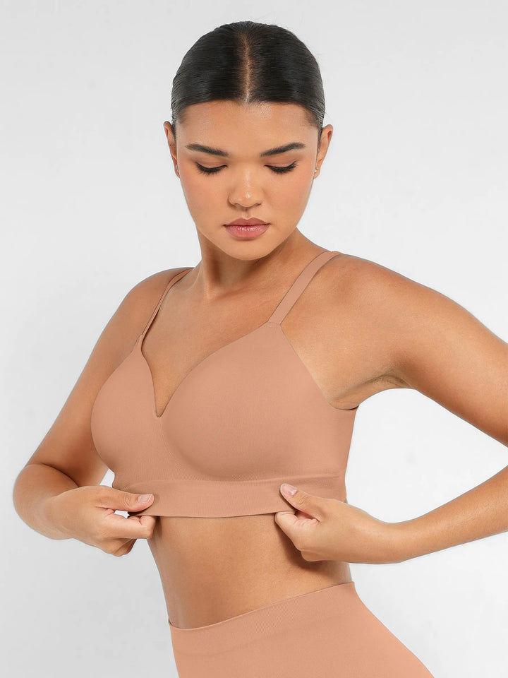 Body Essence – Wireless push-up seamless comfort full coverage bra