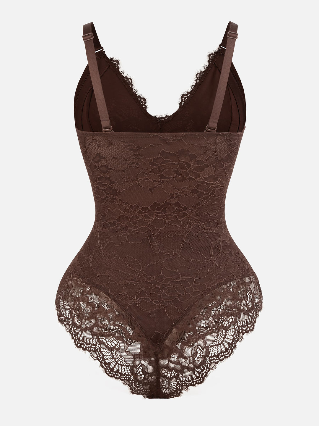 Body Essence – Lace v neck full bodysuit