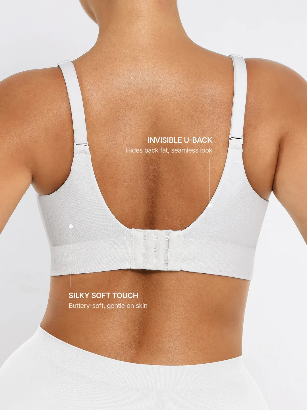 Body Essence – Wireless push-up seamless comfort full coverage bra