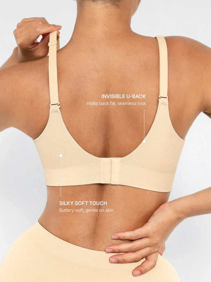 Body Essence – Wireless push-up seamless comfort full coverage bra