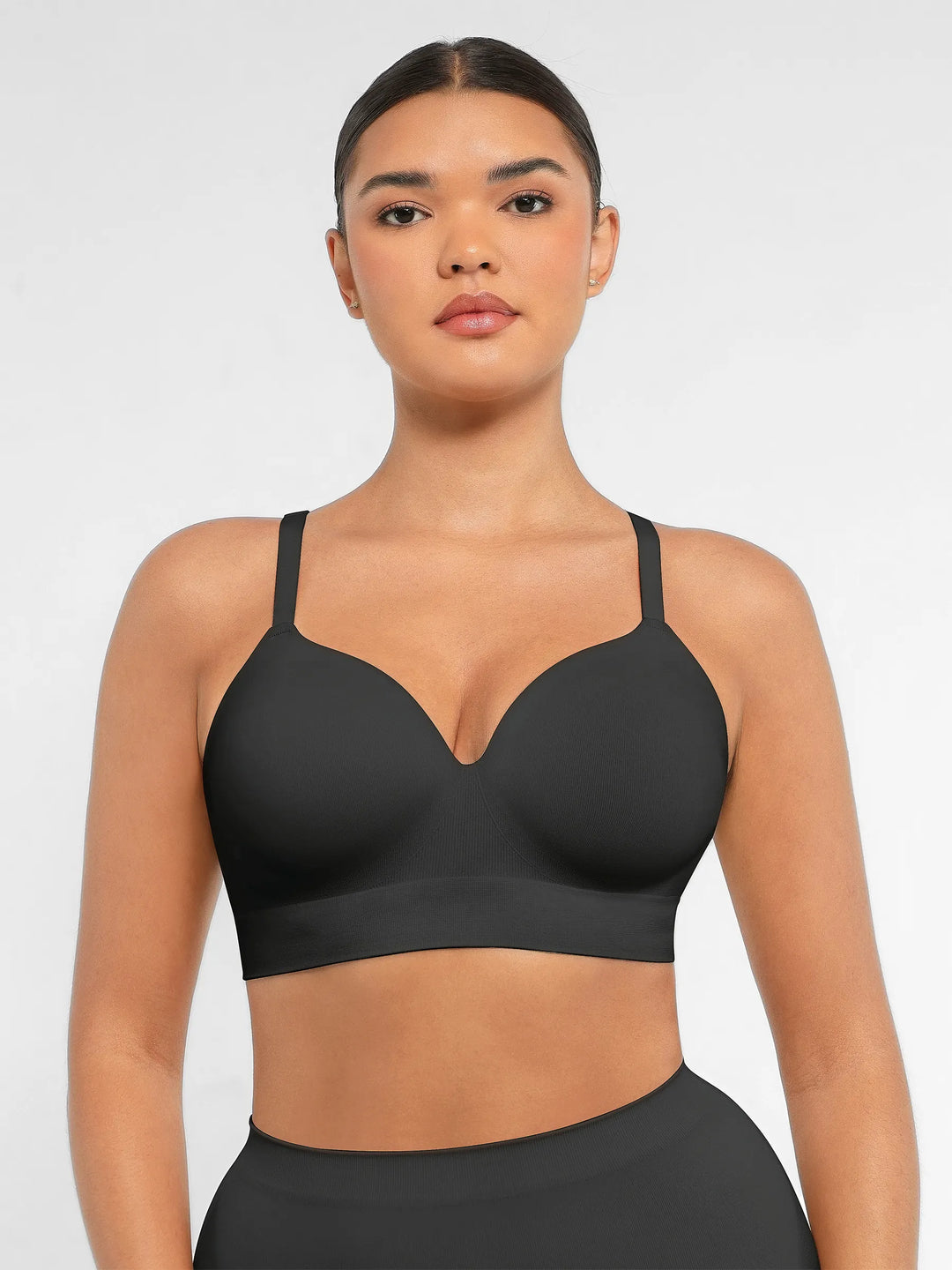 Body Essence – Wireless push-up seamless comfort full coverage bra