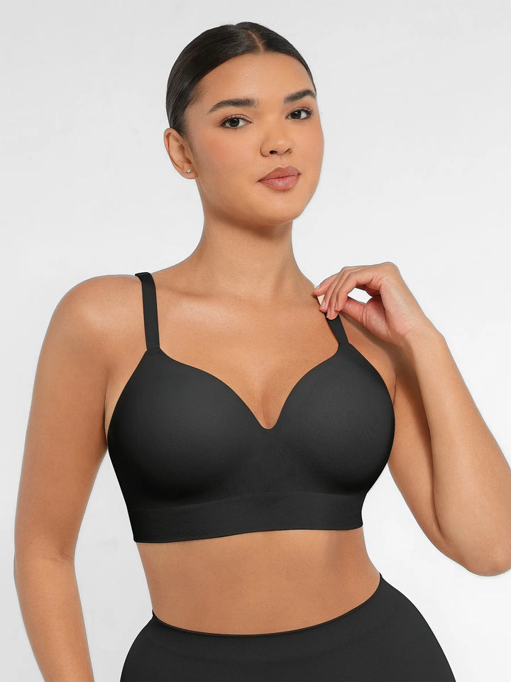 Body Essence – Wireless push-up seamless comfort full coverage bra