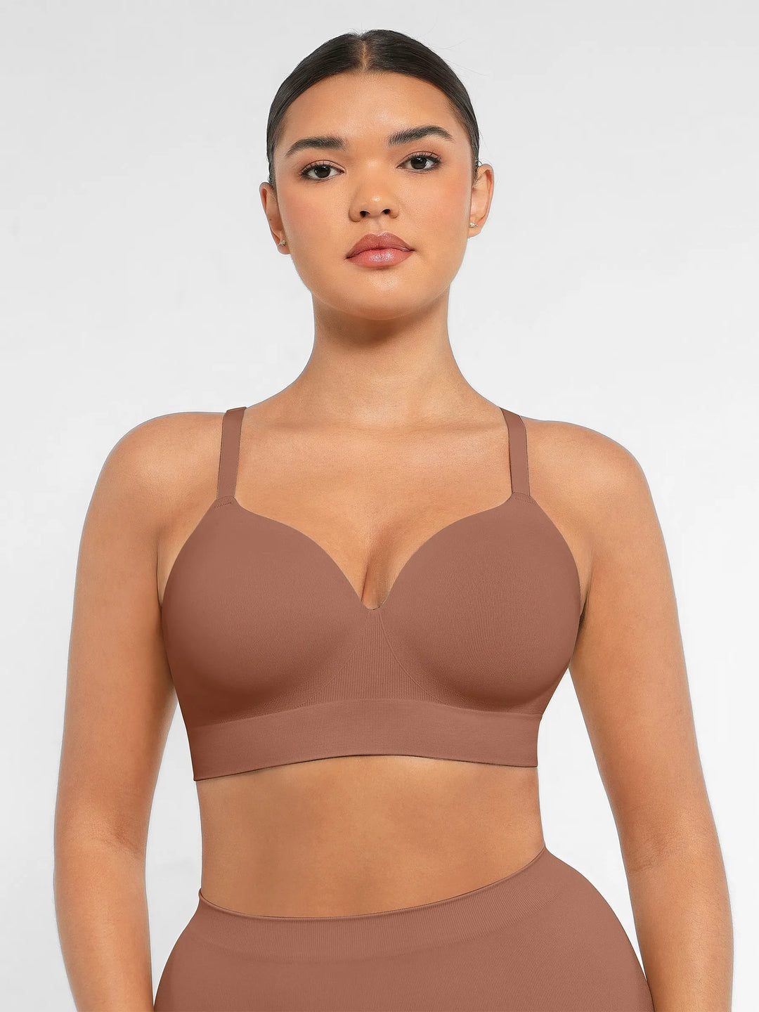 Body Essence – Wireless push-up seamless comfort full coverage bra