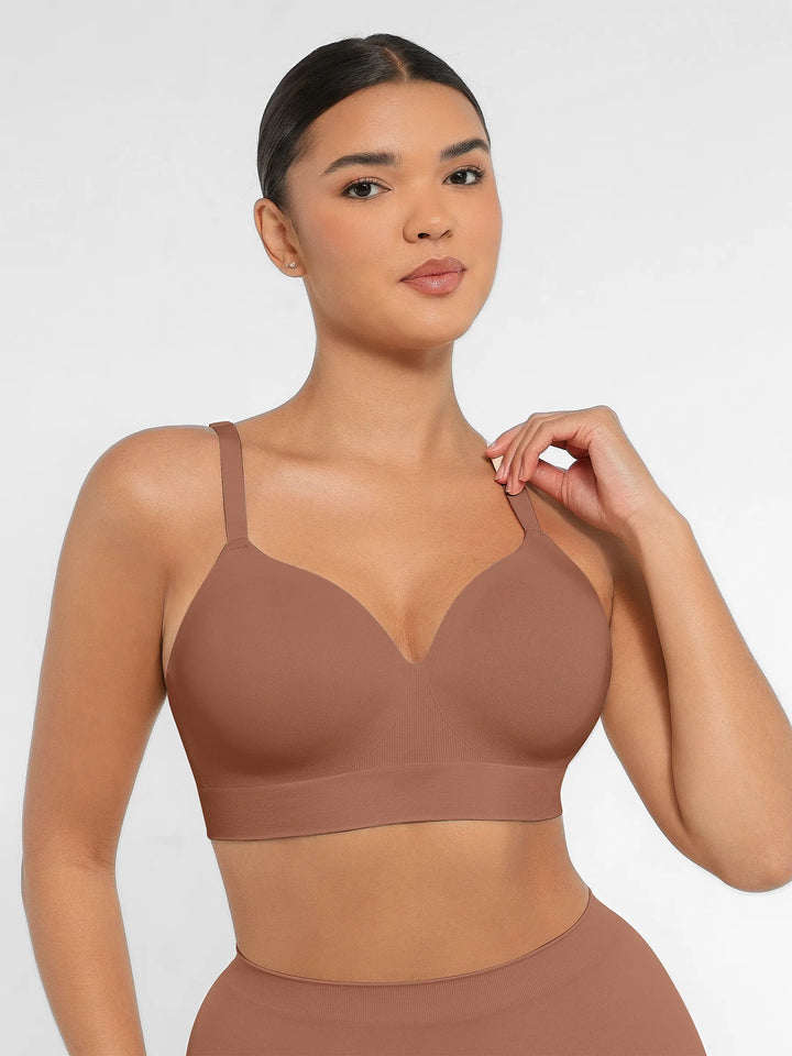 Body Essence – Wireless push-up seamless comfort full coverage bra