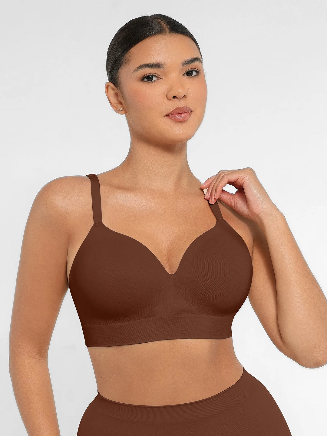 Body Essence – Wireless push-up seamless comfort full coverage bra