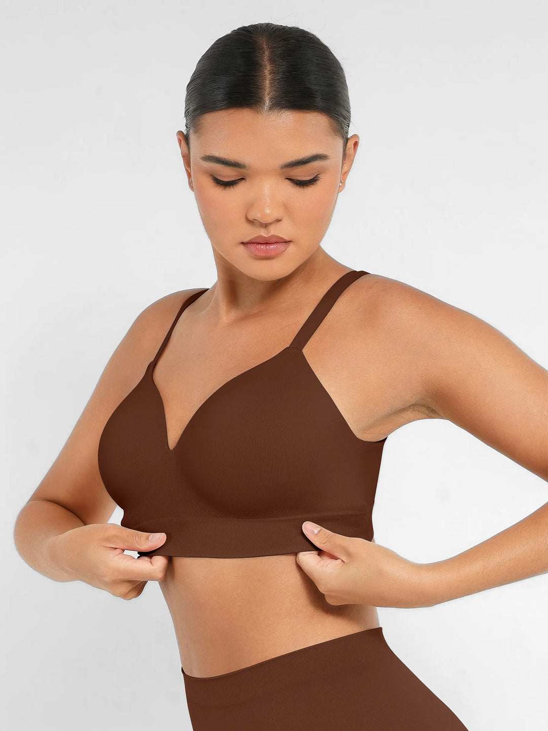 Body Essence – Wireless push-up seamless comfort full coverage bra