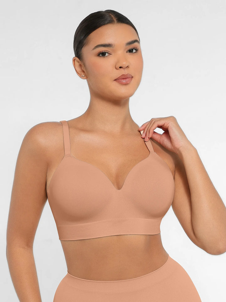 Body Essence – Wireless push-up seamless comfort full coverage bra