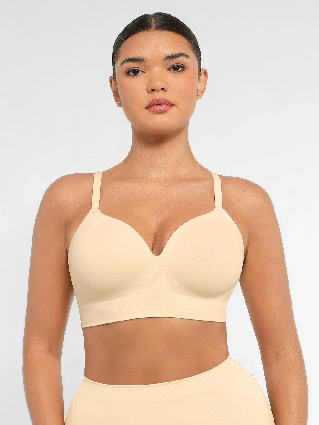 Body Essence – Wireless push-up seamless comfort full coverage bra