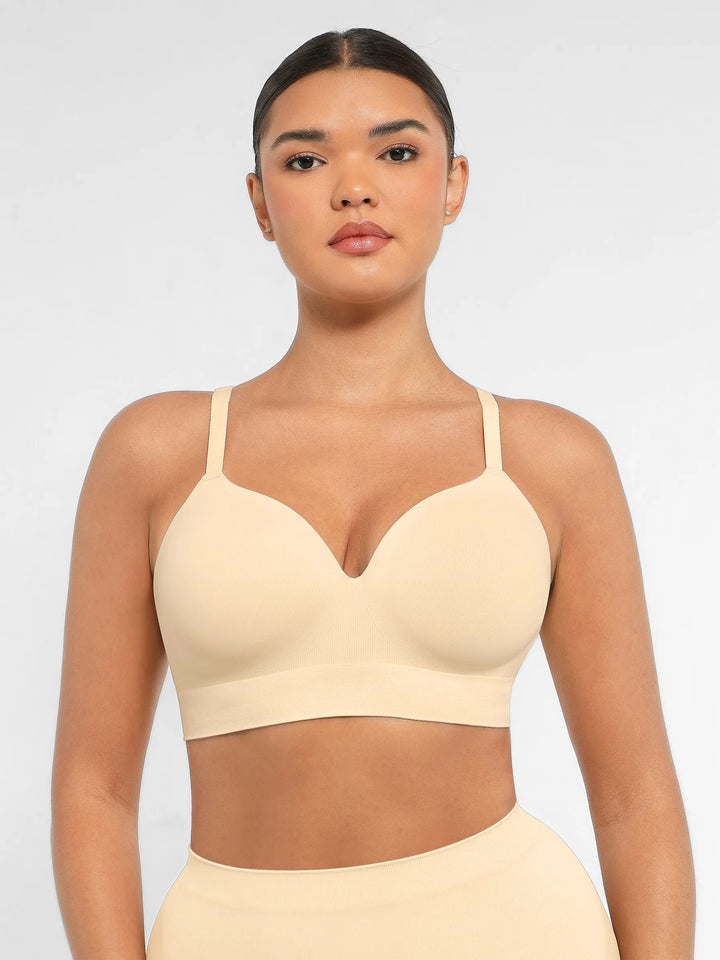 Body Essence – Wireless push-up seamless comfort full coverage bra