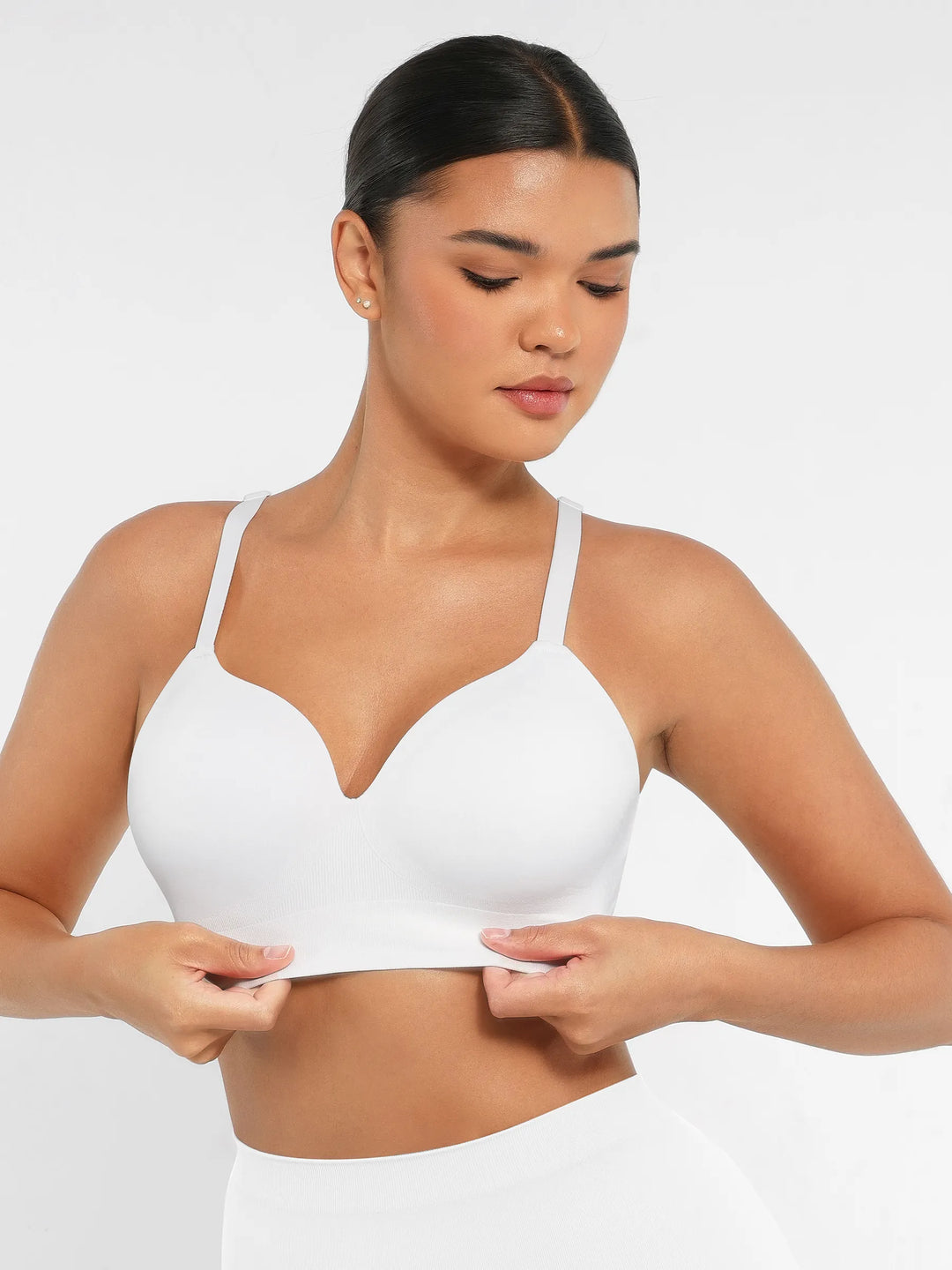 Body Essence – Wireless push-up seamless comfort full coverage bra