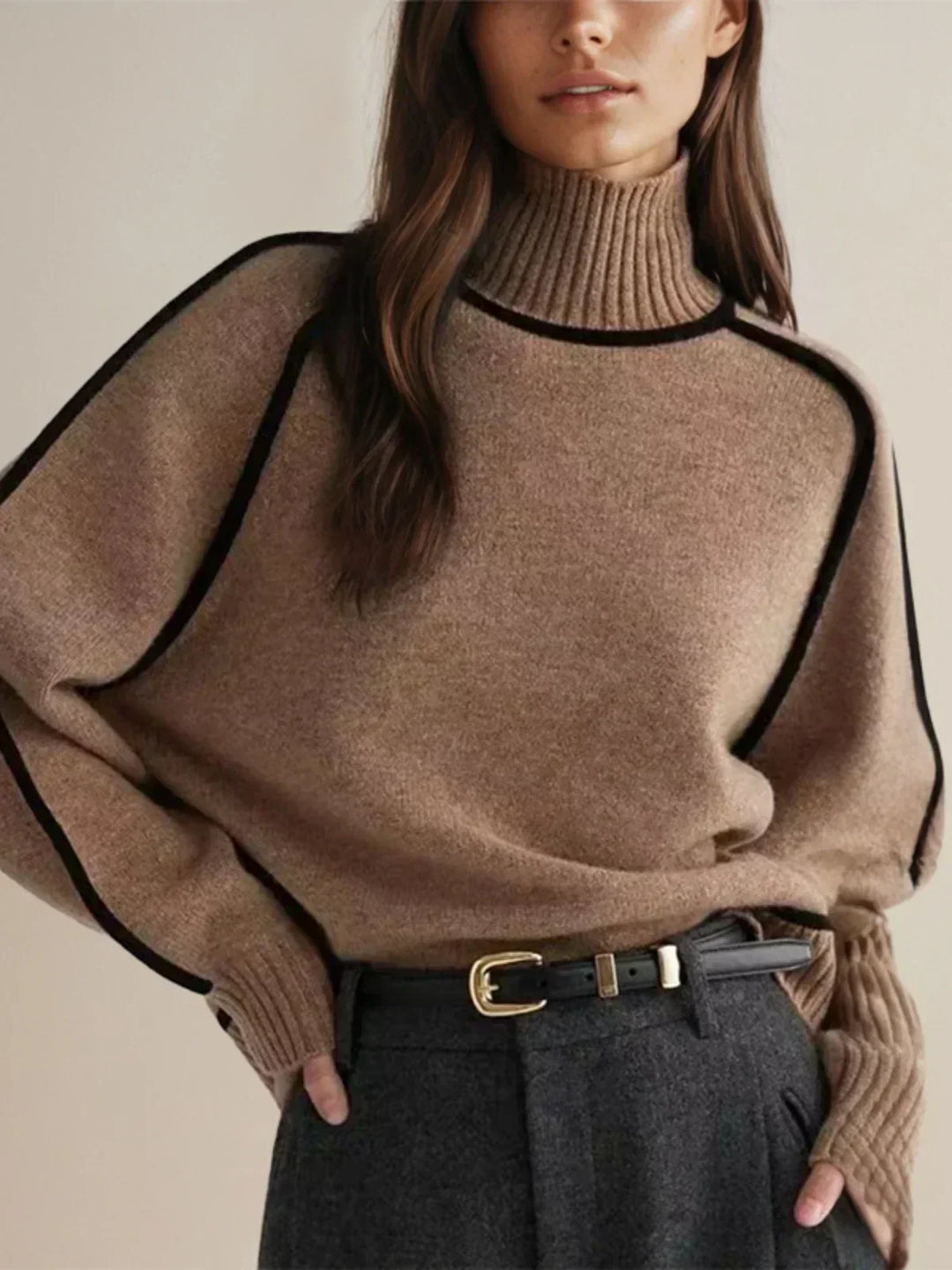 Haven – Elegant turtleneck sweater