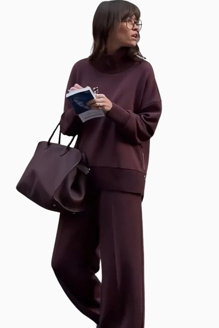 Celine | Relaxed Fit Sweatshirt Pants Set