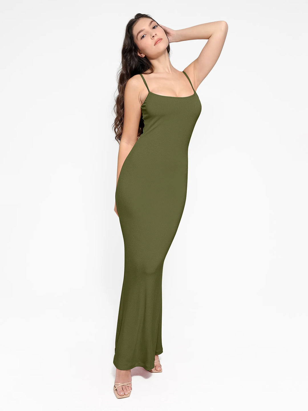 Grace – Shapewear modal slimming maxi slip dress