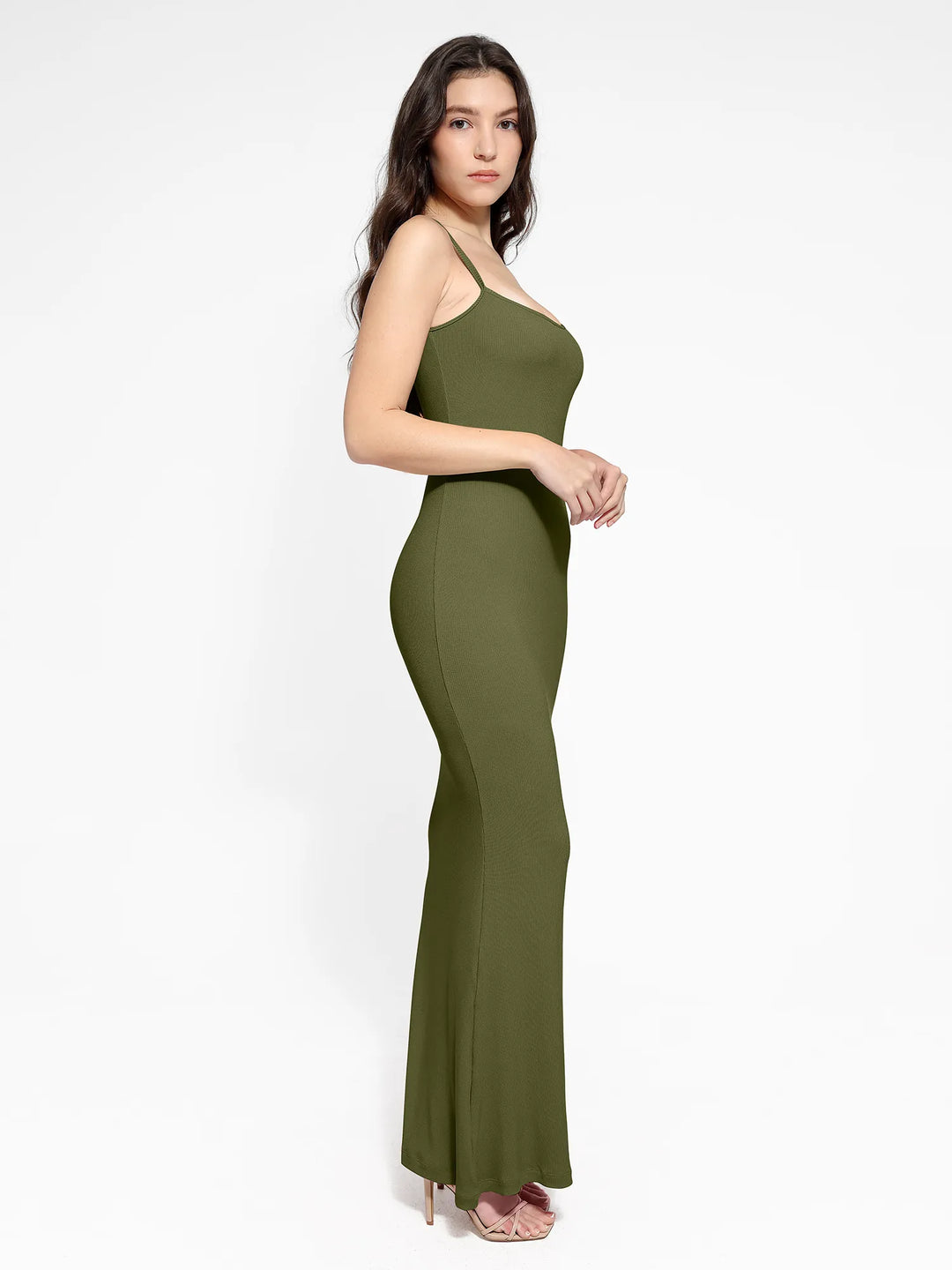 Grace – Shapewear modal slimming maxi slip dress