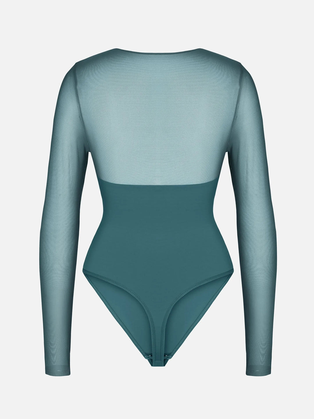 Body Essence – Mesh panel v-neck bodysuit