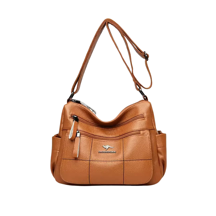 Terra – Classic multi-pocket hobo shoulder bag Amara