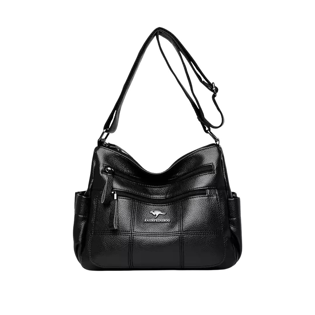 Terra – Classic multi-pocket hobo shoulder bag Amara
