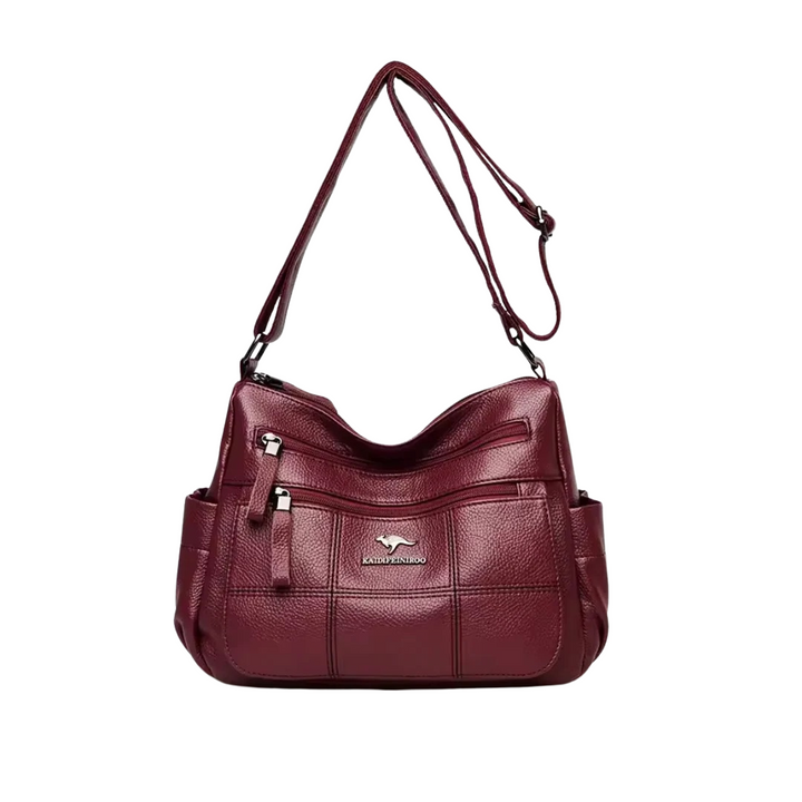 Terra – Classic multi-pocket hobo shoulder bag Amara