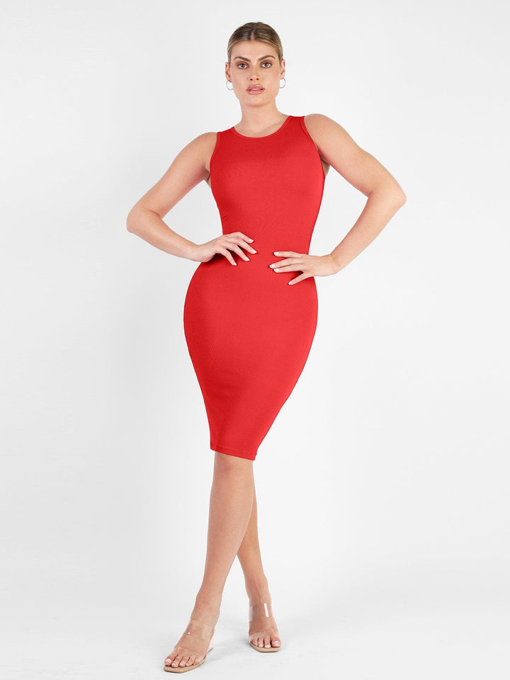 Body Essence – Shapewear modal tummy control midi dress