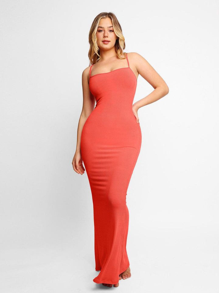 Grace – Shapewear modal slimming maxi slip dress