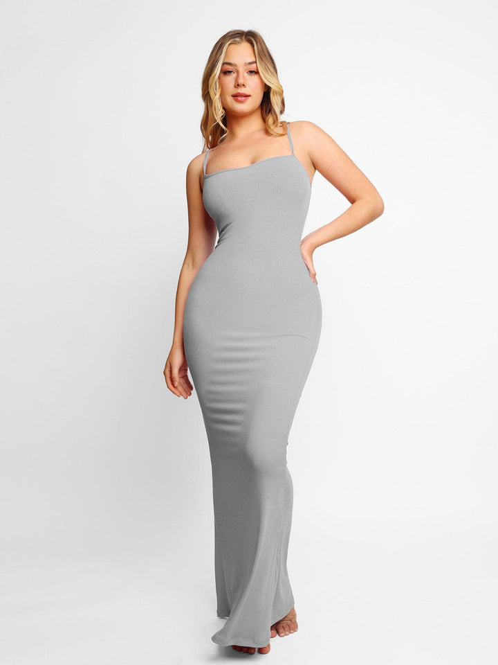Grace – Shapewear modal slimming maxi slip dress