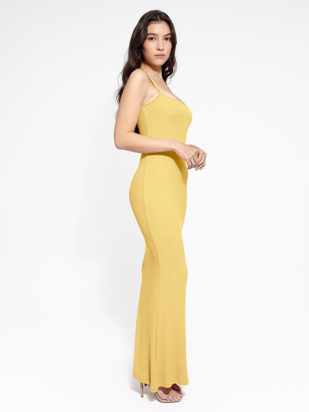 Grace – Shapewear modal slimming maxi slip dress