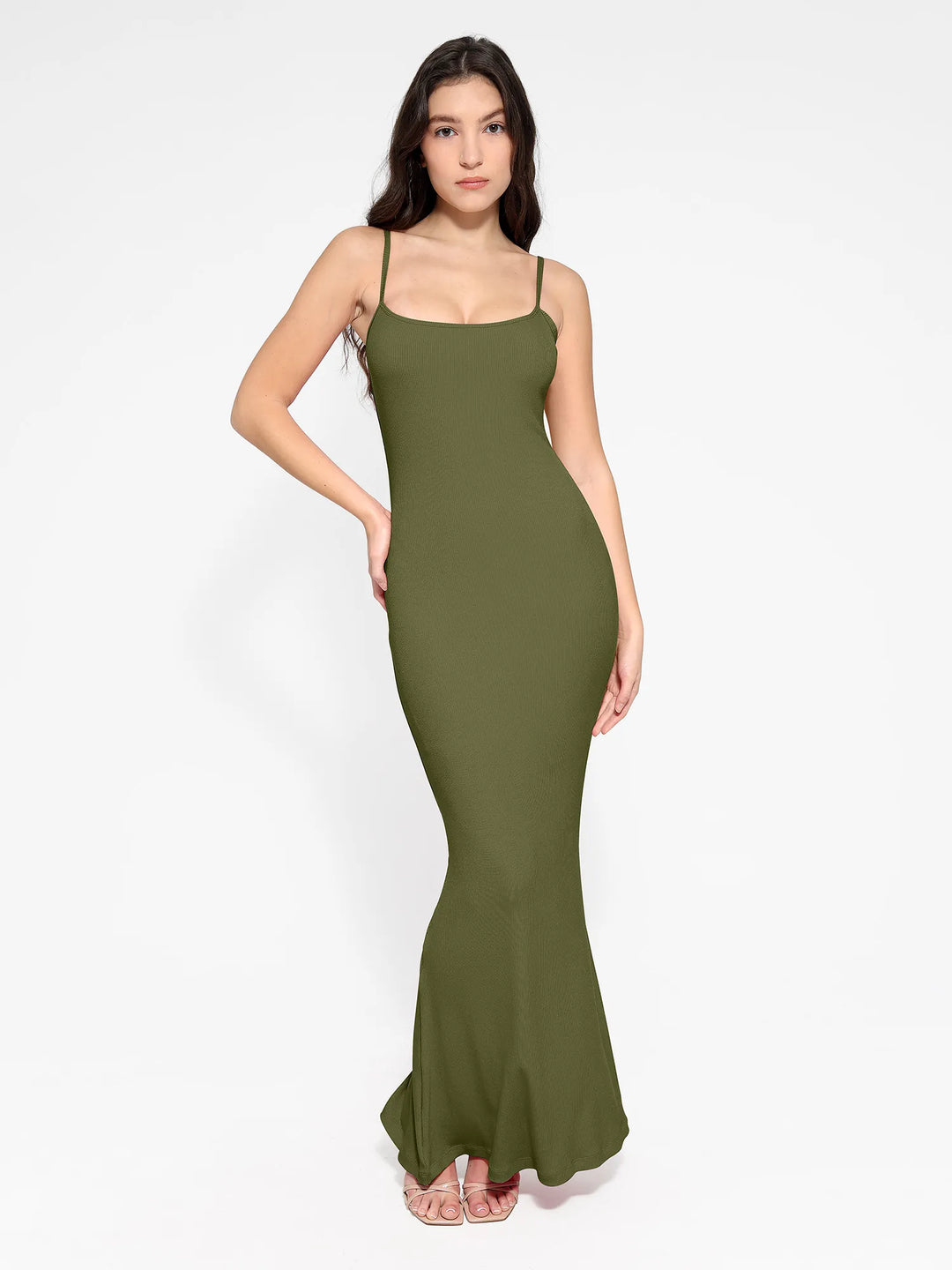 Grace – Shapewear modal slimming maxi slip dress