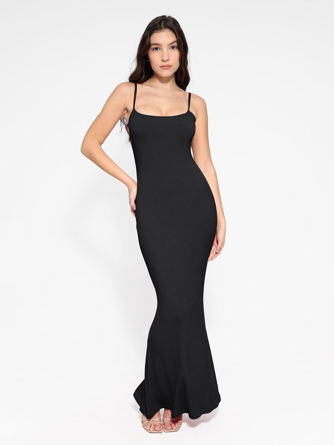 Grace – Shapewear modal slimming maxi slip dress