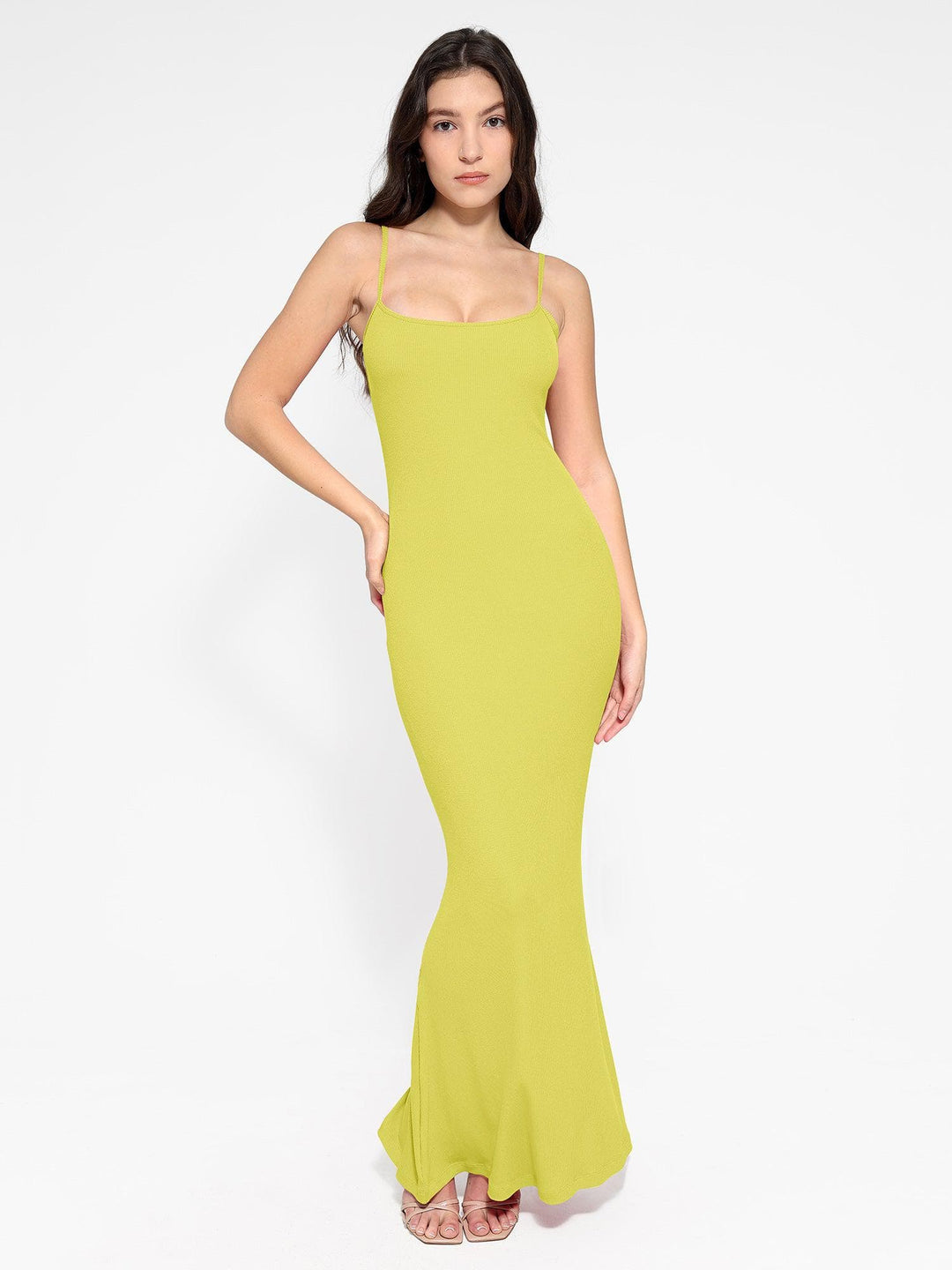 Grace – Shapewear modal slimming maxi slip dress